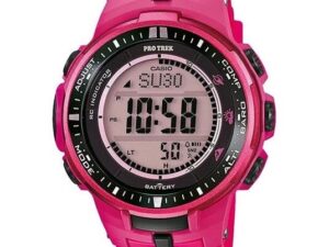 AUTHENTIC CASIO PRO TREK THOUGH SOLAR TRIPLE SENSOR Resin Designer Watch