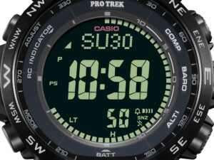 AUTHENTIC CASIO PRO TREK Super-Twisted Nematic Display 44.5 mm Elegant Watch