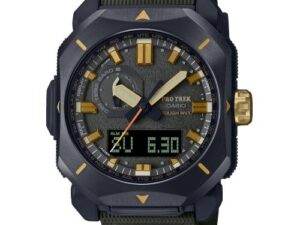 AUTHENTIC CASIO PRO TREK THOUGH SOLAR TRIPLE SENSOR ***SPECIAL PRICE*** SS & Resin Premium Watch