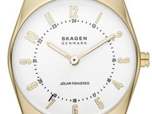 AUTHENTIC SKAGEN DENMARK GRENEN LILLE SOLAR Official Box Elegant Watch