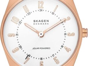 AUTHENTIC SKAGEN DENMARK GRENEN LILLE SOLAR Official Box Elegant Watch