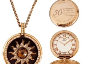 Authentic WINTEX MILANO Women 45 mm SS IP Rose Gold Quartz Top-Quality Necklace / Watch  – WINTEX MILANO