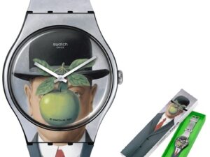 Authentic SWATCH LE FILS DE L’HOMME BY RENE MAGRITTE – ART JOURNEY SERIE Mineral High-End High-end watch