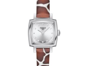 AUTHENTIC TISSOT LOVELY W-Diamonds Sapphire Sophisticated Watch