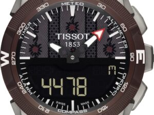 AUTHENTIC TISSOT T-TOUCH Expert Solar Swiss Edition High-End Day & Date Sophisticated Watch