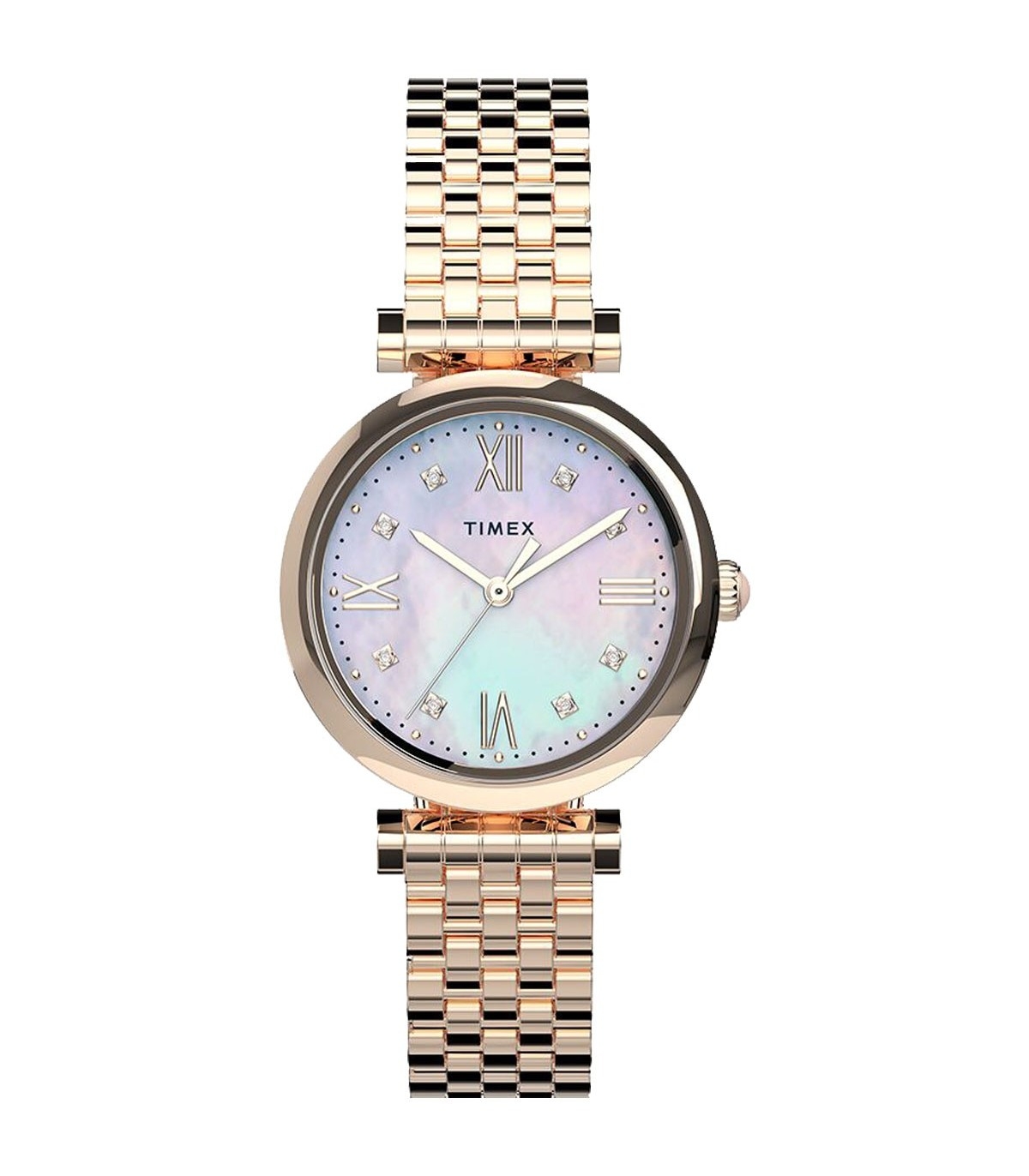 Authentic TIMEX PARISIENNE SS IP Gold Sophisticated High-end watch - Women TIMEX - 28 mm - Lacantus Store