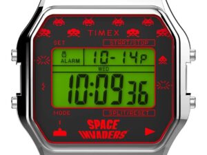 Authentic TIMEX SPACE INVADERS Multifunction Sophisticated High-end watch