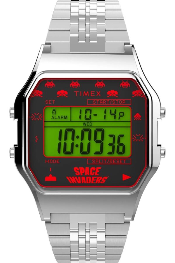 Authentic TIMEX SPACE INVADERS Multifunction Sophisticated High-end watch - Unisex TIMEX - 3 ATM - Lacantus Store