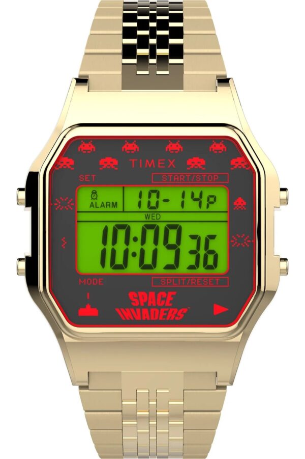 Authentic TIMEX SPACE INVADERS Multifunction Exclusive High-end watch - Unisex TIMEX - 3 ATM - Lacantus Store