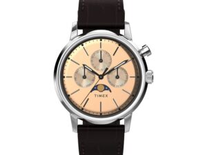 Authentic TIMEX MARLIN MOONPHASE Moonphase Elegant High-end watch