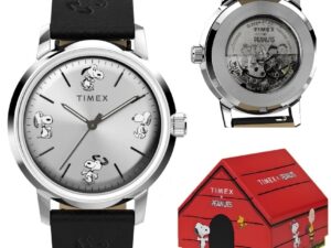 Authentic TIMEX PEANUTS COLLECTION – MARLIN Automatic Sketch Special Pack Unisex Sophisticated High-end watch