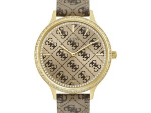 Authentic GUESS SS IP Gold Elegant High-end watch