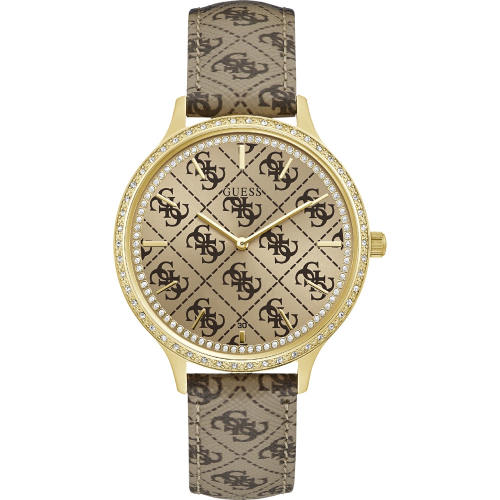 Authentic GUESS SS IP Gold Elegant High-end watch - Women GUESS - 42 mm - Lacantus Store