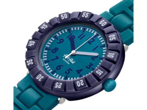 Authentic FLIKFLAK LEVEL TEAL Plastic Exclusive High-end watch