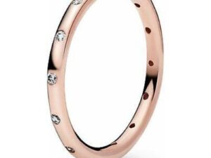 AUTHENTIC PANDORA JEWELS SIMPLE SPARKLING BAND RING- Size ***SPECIAL PRICE*** Women Premium Jewelry