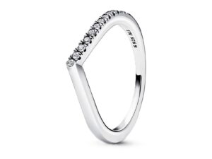 AUTHENTIC PANDORA JEWELS TIMELESS WISH HALF SPARKLING RING Size ***SPECIAL PRICE*** THAILAND Sophisticated Jewelry