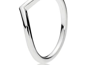 AUTHENTIC PANDORA JEWELS WISHBONE SILVER RING Size ***SPECIAL PRICE*** Women Sophisticated Jewelry