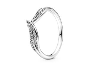 AUTHENTIC PANDORA JEWELS LEAF PAVE RING Size ***SPECIAL PRICE*** Women Designer Jewelry