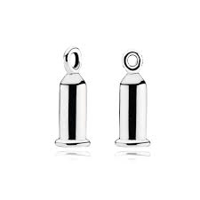 AUTHENTIC PANDORA CHARMS BARREL EARRINGS ***SPECIAL PRICE*** Silver 925Â° Elegant Jewelry