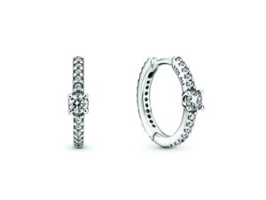 AUTHENTIC PANDORA JEWELS SPARKLING HOOP ***SPECIAL PRICE*** Official Box Exclusive Jewelry