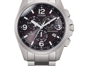 AUTHENTIC CITIZEN RADIOCONTROLLED Field Steel Premium Men Exclusive Watch