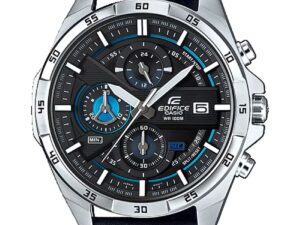 Authentic CASIO EDIFICE Men 49 mm Stainless Steel Quartz Designer Wristwatch  – CASIO EDIFICE