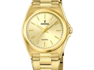 Authentic FESTINA Women 31 mm SS IP Gold Quartz Designer Wristwatch  – FESTINA WATCHES