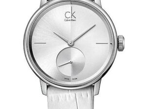 AUTHENTIC CK Calvin Klein CALVIN KLEIN ACCENT – Small Second Stainless Steel Elegant Watch