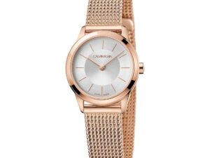 AUTHENTIC CK Calvin Klein CALVIN KLEIN MINIMAL SS IP Rose Gold Premium Watch