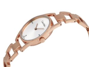 AUTHENTIC CK Calvin Klein CALVIN KLEIN DAINTY – Diamonds SS IP Rose Gold High-End Watch