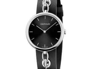 AUTHENTIC CK Calvin Klein CALVIN KLEIN CHAIN Women Elegant Watch