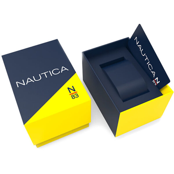 Authentic NAUTICA 40 mm Stainless Steel Quartz Designer Wristwatch  - NAUTICA N83 - Image 5