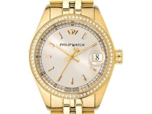 AUTHENTIC PHILIP WATCH CARIBE High-End SS IP Gold Elegant