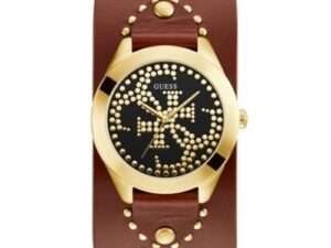 AUTHENTIC GUESS HEARTBREAKER SS IP Gold Premium Watch