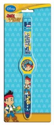 AUTHENTIC DISNEY WALT KID WATCH JAKE THE PIRATE – Blister pack Quartz Analog Designer