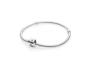 AUTHENTIC PANDORA MOMENTS COLLECTION SNAKE CHAIN BRACELET Size ***SPECIAL PRICE**** Silver 925Â° High-End Jewelry