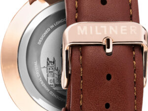 Authentic MILLNER Women 39 mm Quartz Analog Sophisticated Bracelet  – MILLNER