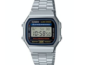 AUTHENTIC CASIO COLLECTION & VINTAGE ICONIC CLASSIC SILVER 36 mm High-End Watch