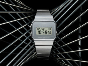 AUTHENTIC CASIO EU ICONIC Silver SLIM Official Box High-End Watch