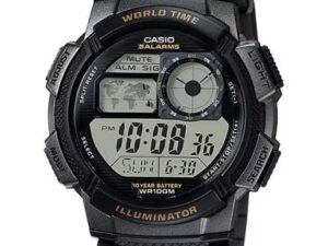 Authentic CASIO COLLECTION & VINTAGE Men 45 mm Resin Quartz Designer Wristwatch  – CASIO SPORT