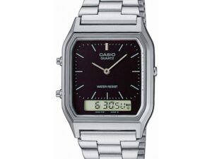 AUTHENTIC CASIO COLLECTION & VINTAGE EDGY Black Resin Elegant Watch