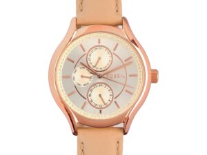 AUTHENTIC FOSSIL DAYDREAMER Leather Strap Premium Watch