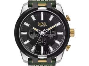 AUTHENTIC DIESEL SPLIT Stainless Steel Designer Watch