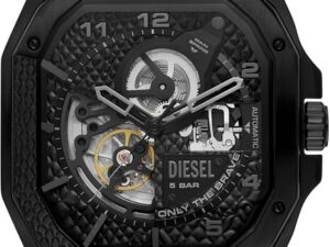 AUTHENTIC DIESEL FLAYED Automatic Premium 47 mm Top Quality Watch