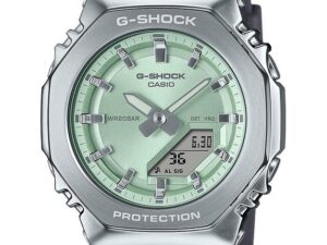 AUTHENTIC CASIO G-SHOCK MINI OAK G-STEEL GREEN SS & Resin Sophisticated Watch