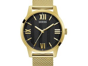 Authentic GUESS Men 42 mm Quartz Elegant Wristwatch  – GUESS