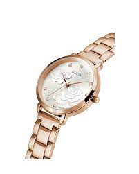 Authentic GUESS Women 38 mm Quartz Analog Elegant Earrings  – GUESS