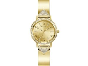 AUTHENTIC GUESS WATCH SS IP Gold Sophisticated