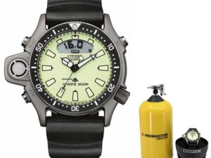 AUTHENTIC CITIZEN PROMASTER AQUALAND DIVER’S ISO Certified Special Pack Men Sophisticated Watch