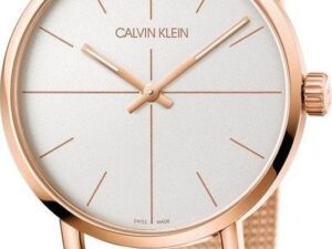 AUTHENTIC CK Calvin Klein WATCH SS IP Rose Gold High-End